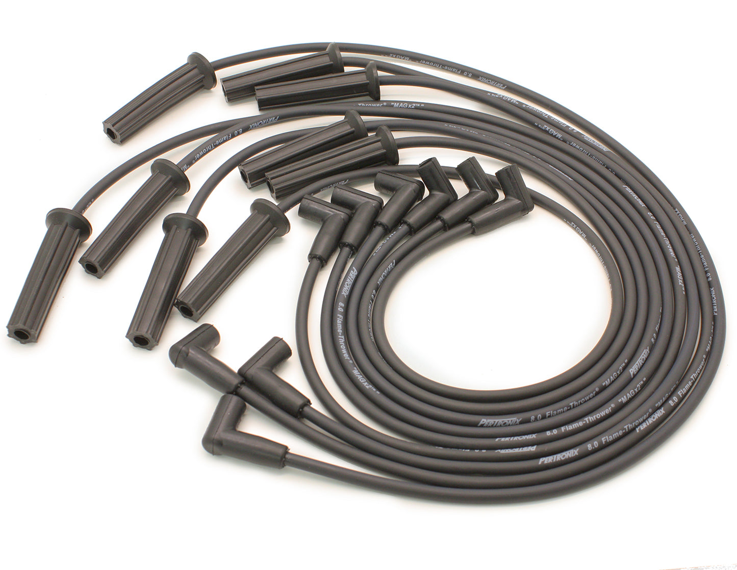 Pertronix Ignition 8MM Custom Wire Set - Black MPN PRT808216 For GM
