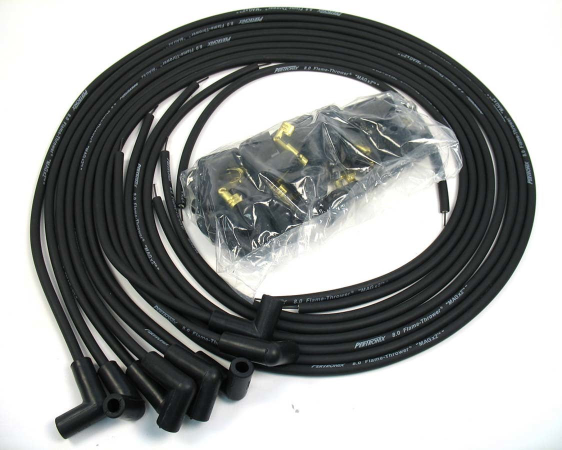 Pertronix Ignition 8MM Universal Wire Set - Black MPN PRT808290 For Universal use