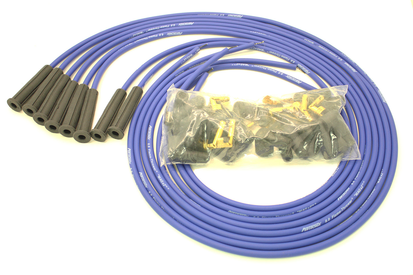 PERTRONIX IGNITION 8MM Universal Wire Set - Blue PRT808380