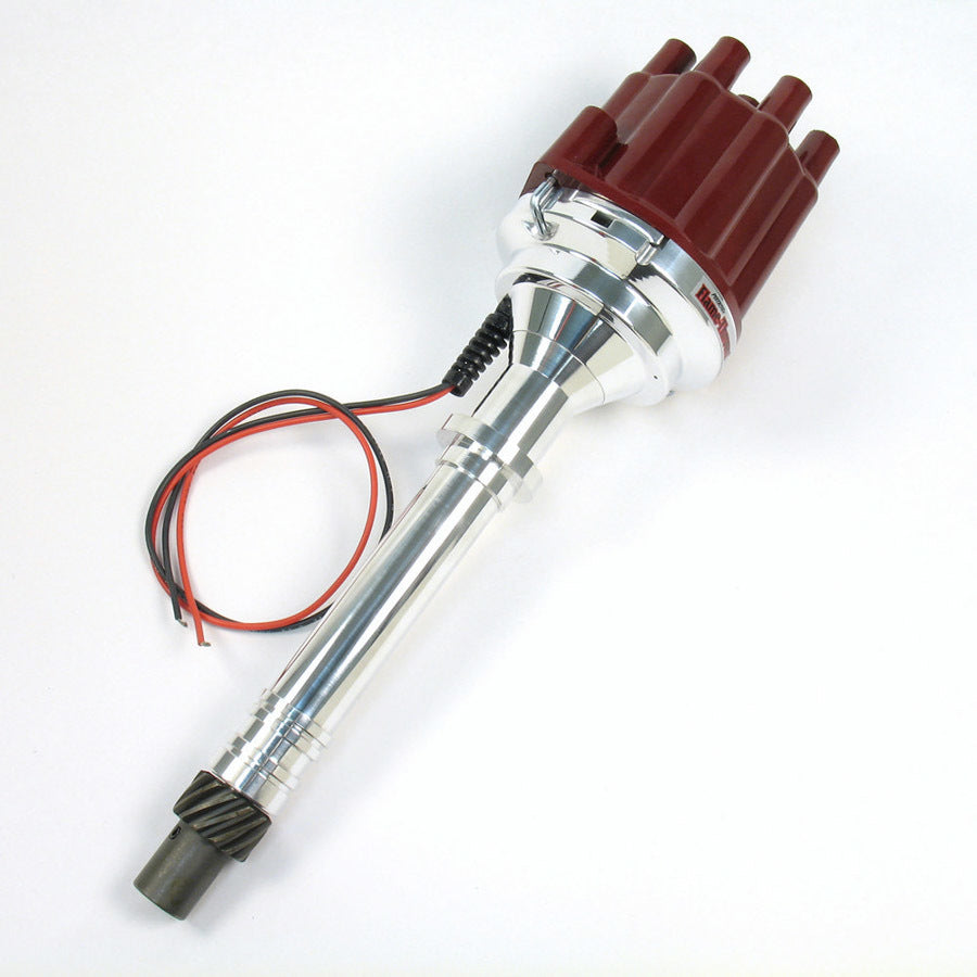 Pertronix Ignition SBC/BBC Billet Dist. w/ Red Cap MPN PRTD100801 For Chevy Pickup