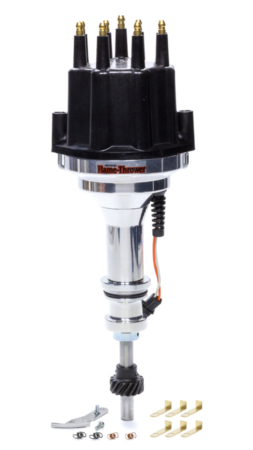 PERTRONIX IGNITION Billet Distributor SBF 351W - Black Male Cap PRTD331710