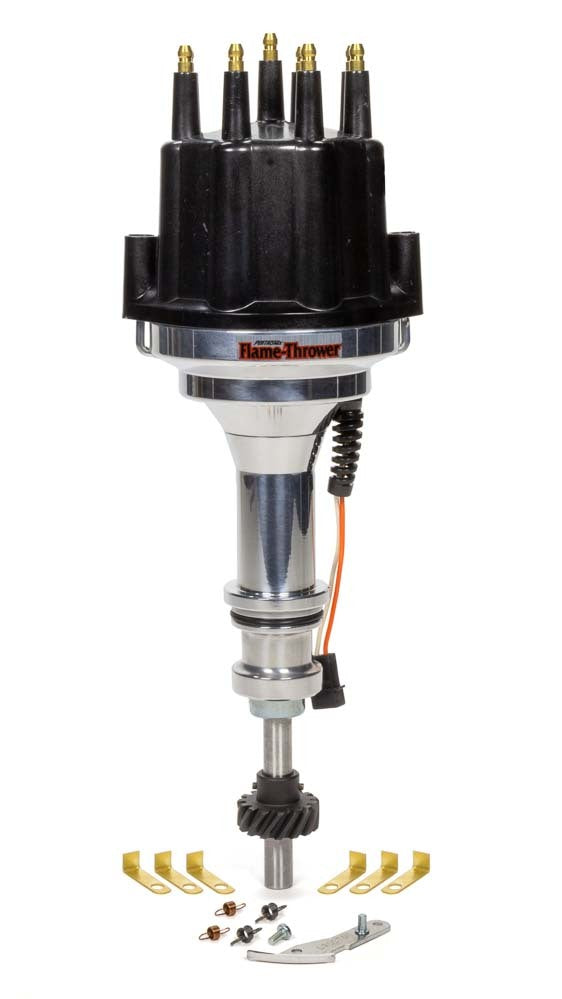 PERTRONIX IGNITION Billet Distributor BBF 351C-460 Black Male Cap PRTD332710