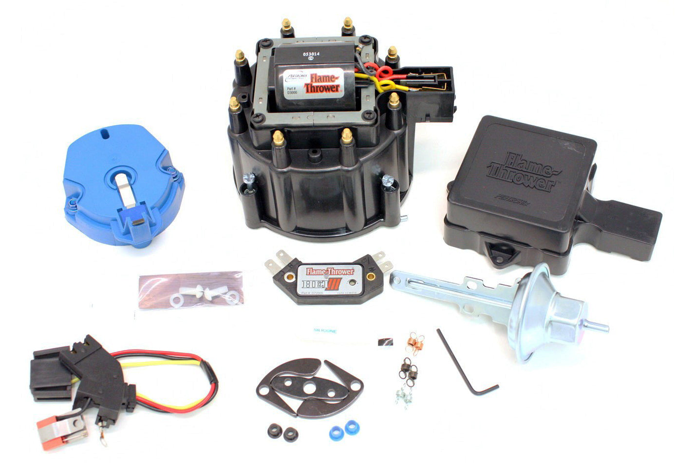 Pertronix Ignition Tune Up Kit - GM HEI w/Black Cap MPN PRTD78000 For Chevy