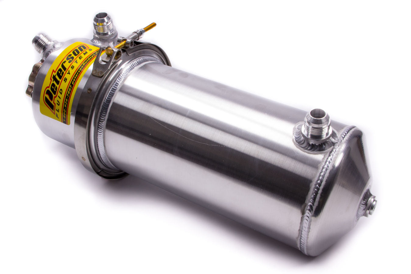PETERSON FLUID Dry Sump Tank 2 Gallon -12an Fittings PTR08-0025