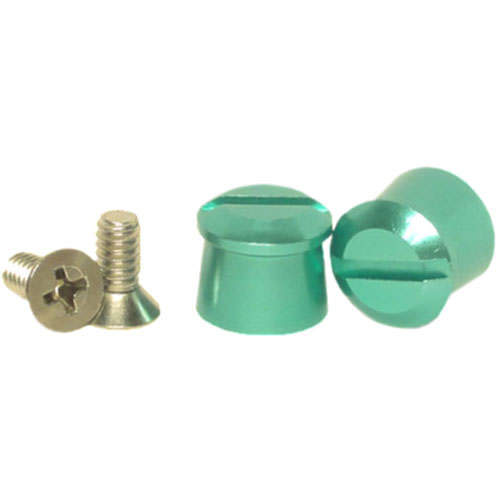 PULSE RACING INNOVATIONS Tear Off Posts Aluminum Green PULATP001GR