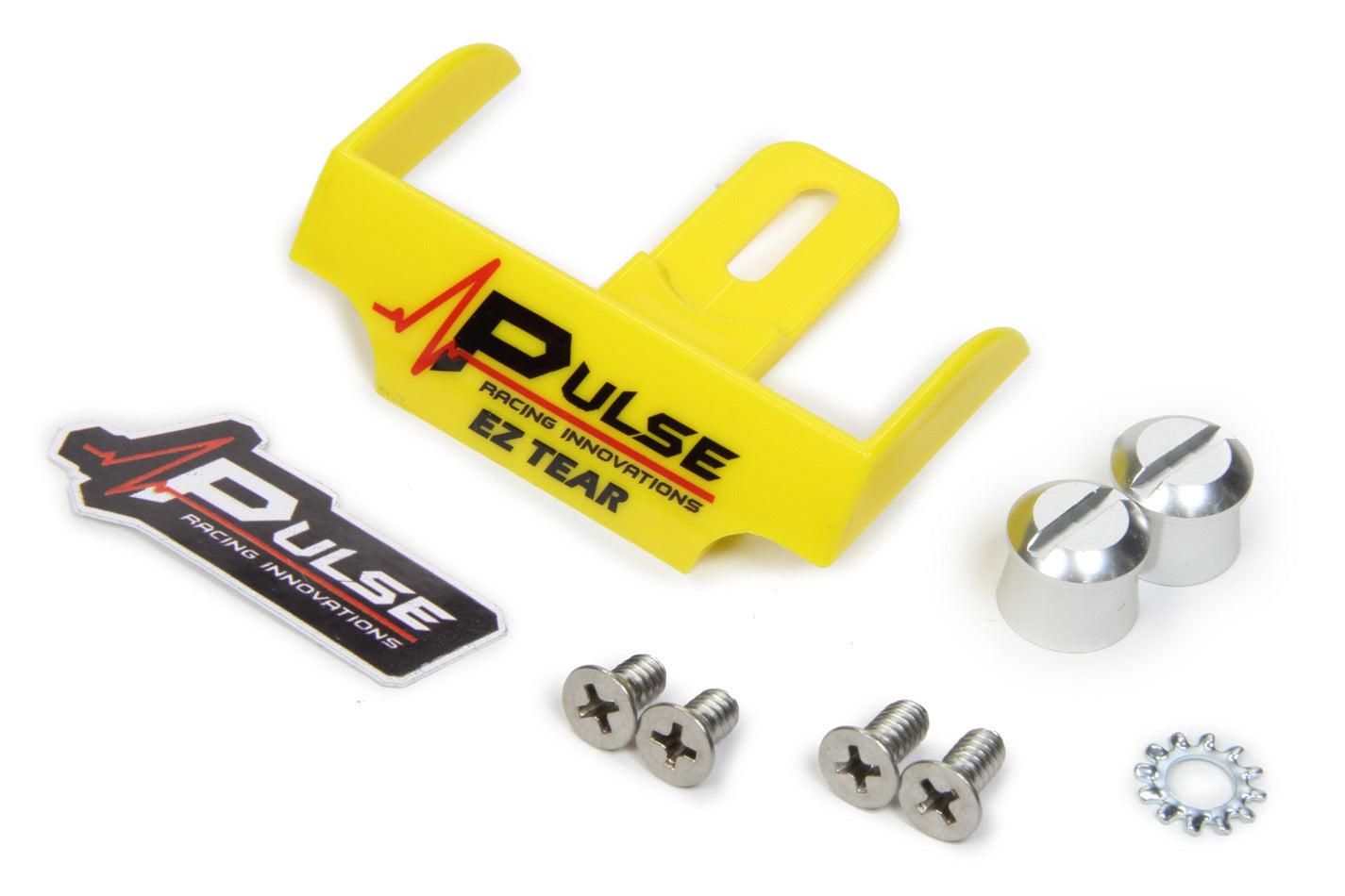 Pulse Racing Innovations EZ Tear Yellow w/ Silver Tear Off Post MPN PULEZTS102YLP Ram