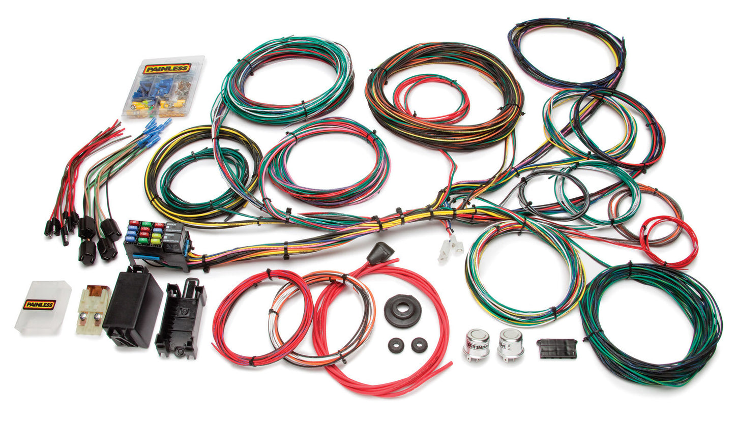 PAINLESS WIRING 66-76 Ford Muscle Car Wiring Harness 21 Circui PWI10123