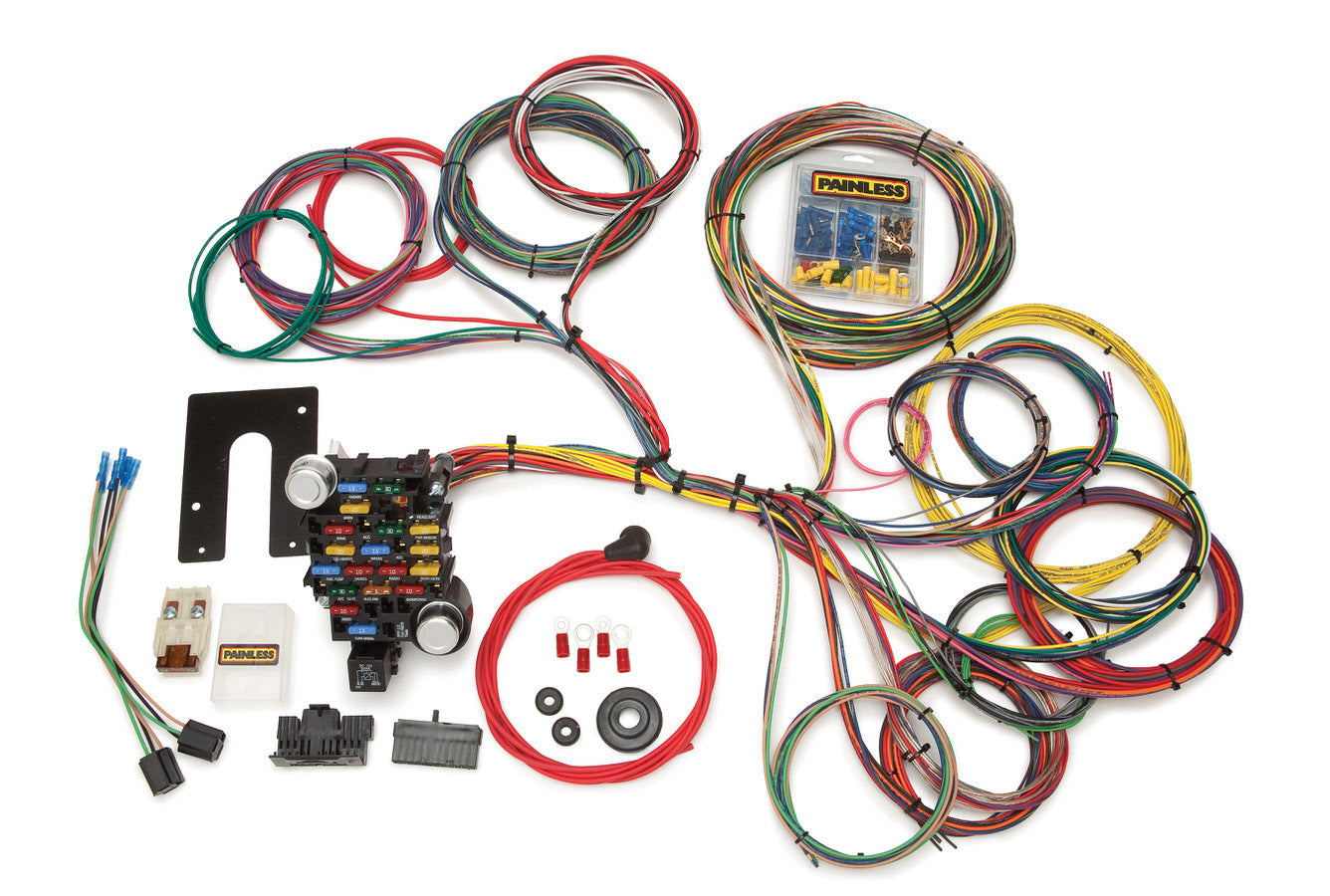 PAINLESS WIRING 28 Circuit Harness For PU&4x4 Non-GM Keyed Stee PWI10204