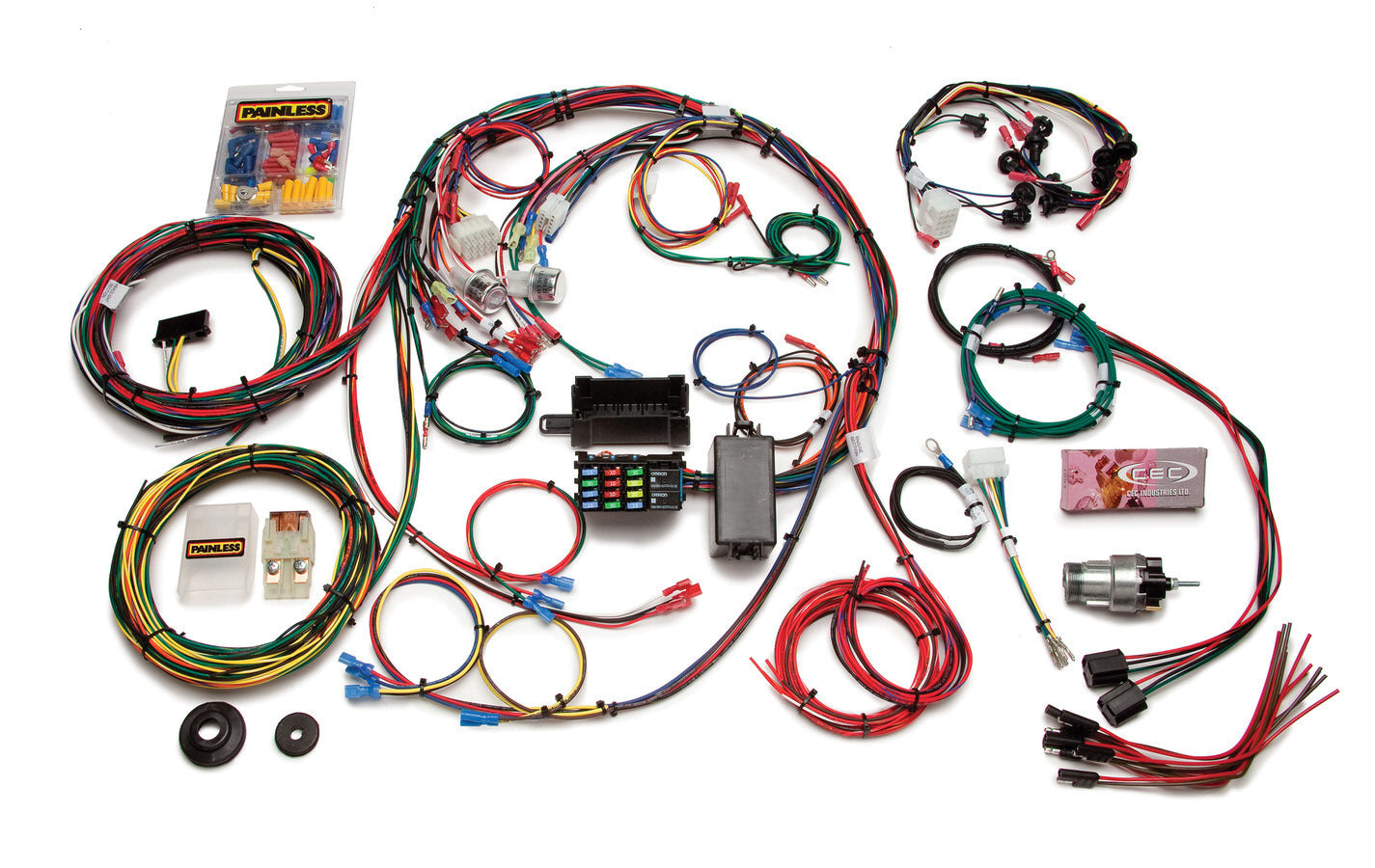 PAINLESS WIRING 1967-68 Mustang Chassis Harness 22 Circuits PWI20121
