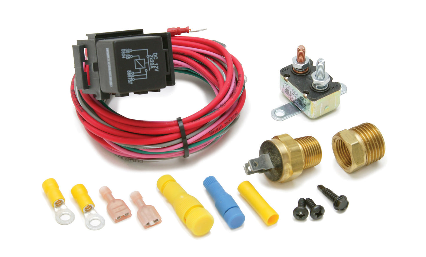 Painless Wiring A/C Activated Cooling Fan Relay On 195/Off 180 MPN PWI30114