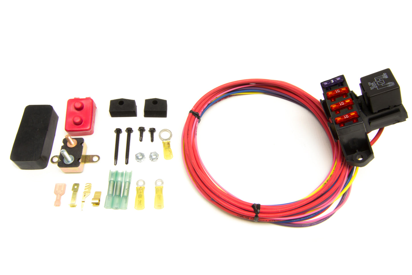 PAINLESS WIRING 3 Circuit Fuse Block Weather Resistant PWI70213