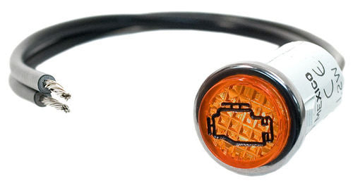 PAINLESS WIRING 1/2in Amber Check Engine Light PWI80207