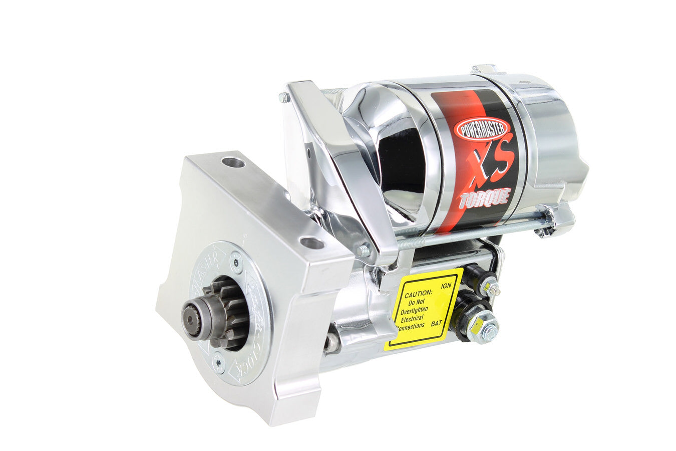 Powermaster XS Torque Starter GM LS Chrome Finish PWM19509