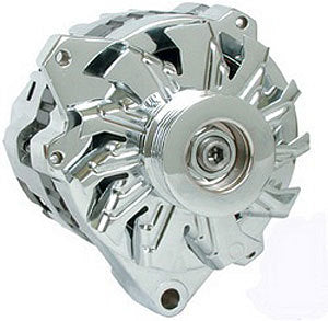 Powermaster Polished GM Alternator 105 Amp W/Serpentine Pul PWM27861