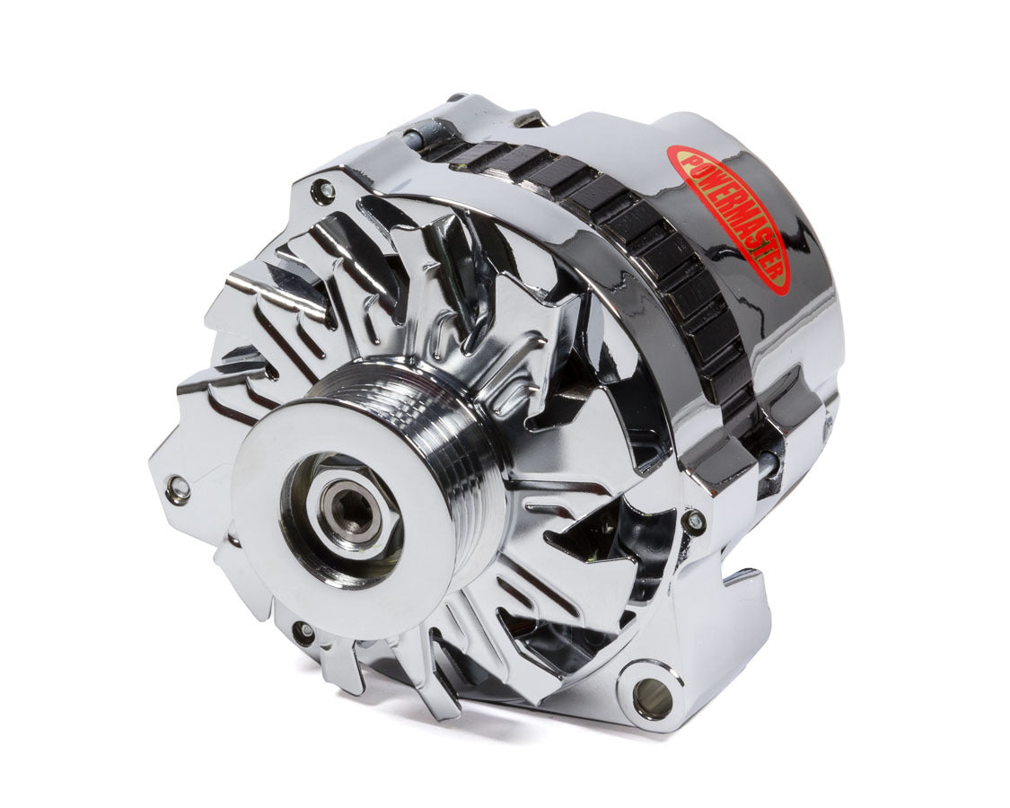 Powermaster CS130 GM 140A Chrome Alternator PWM37461