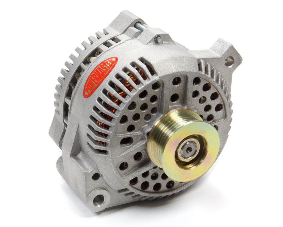 Powermaster Alternator 200amp Ford Natural Finish PWM47771