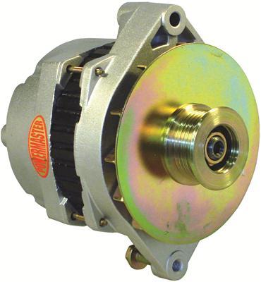 Powermaster 200amp Alternator GM CS 144 Style Natural Finish MPN PWM47805 For GM F-Body 1992-97