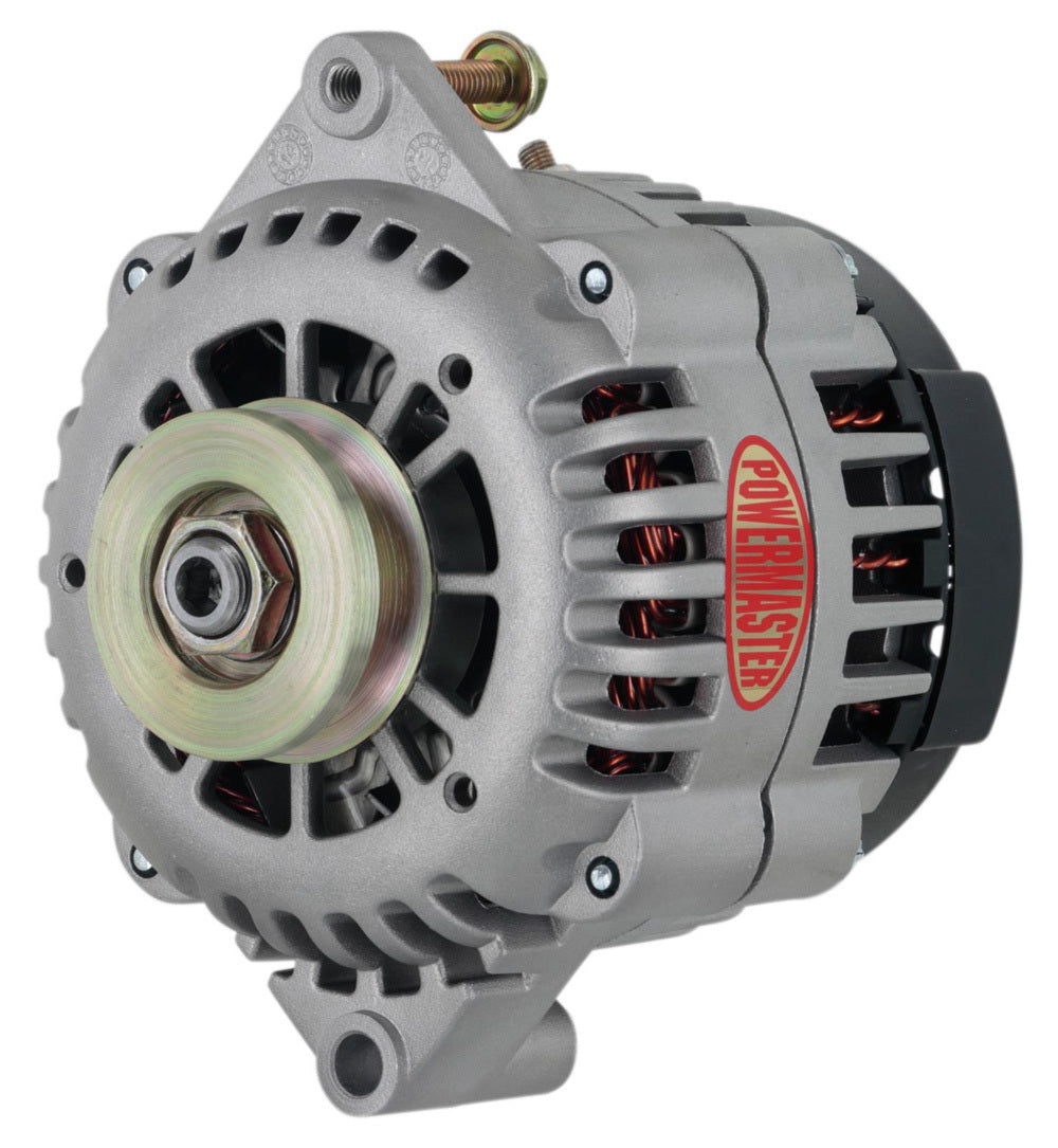 Powermaster Alternator - 165 Amps GM AD230 6-Groove Pulley MPN PWM48414 For GM