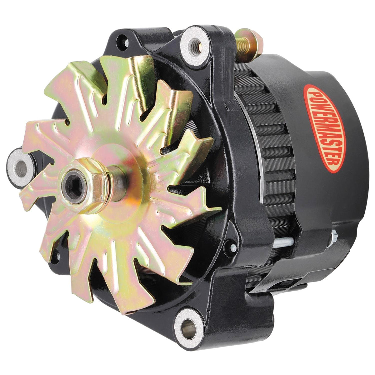 Powermaster XS Volt Alternator GM CS130 140 Amp Black PWM58028