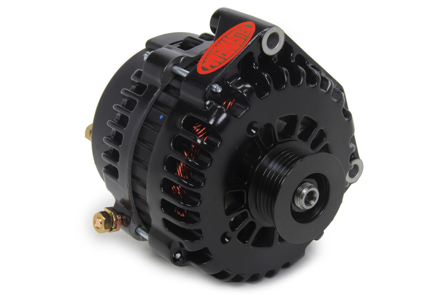 Powermaster Alternator 220 Amps GM 6-Groove - Black MPN PWM582378 For GM