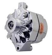 Powermaster Ford 100 Amp Chrome Alternator MPN PWM8-37100 For Ford