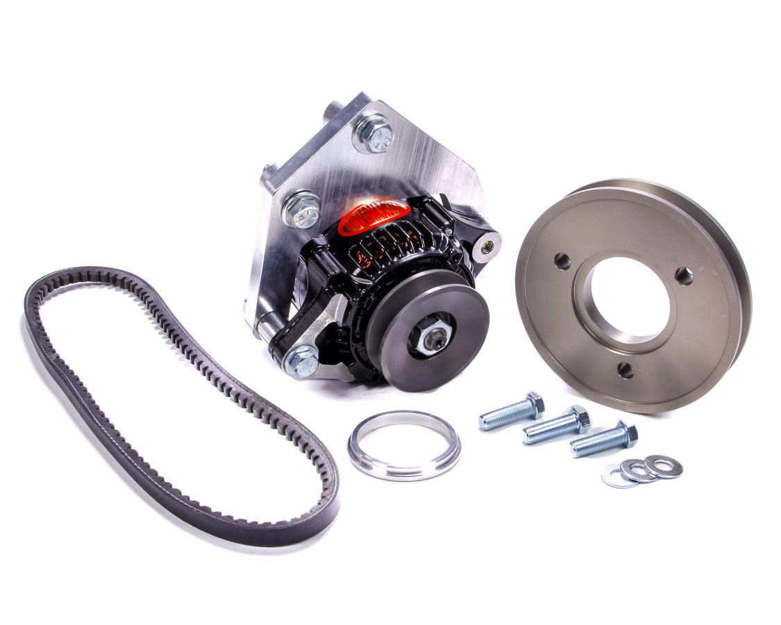 Powermaster BBC Snug Alt. Mnt. Kit w/8162 MPN PWM8-880 For Chevy