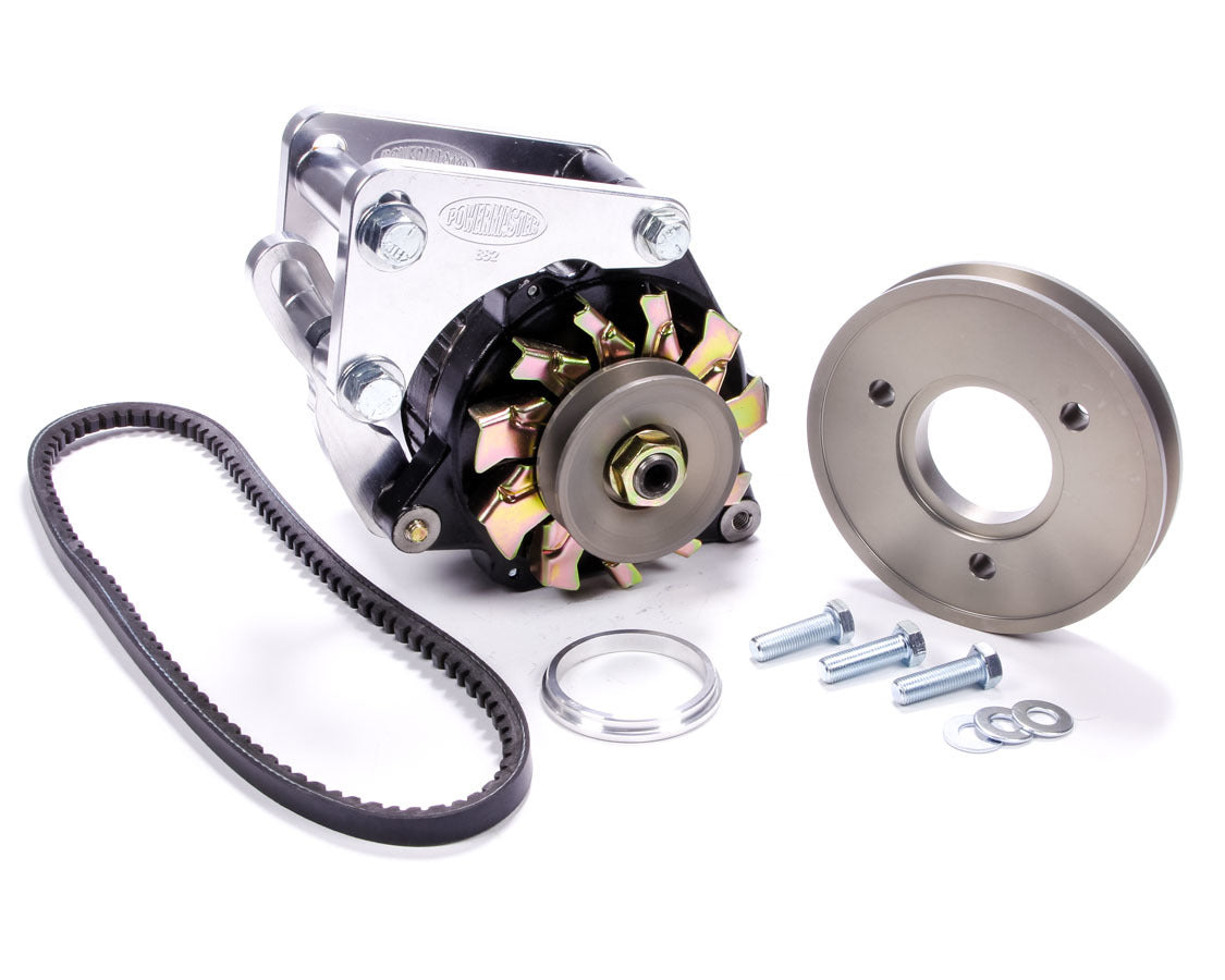 Powermaster BBC Snug Mount 100 Amp Alternator Kit MPN PWM8-882 For Chevy