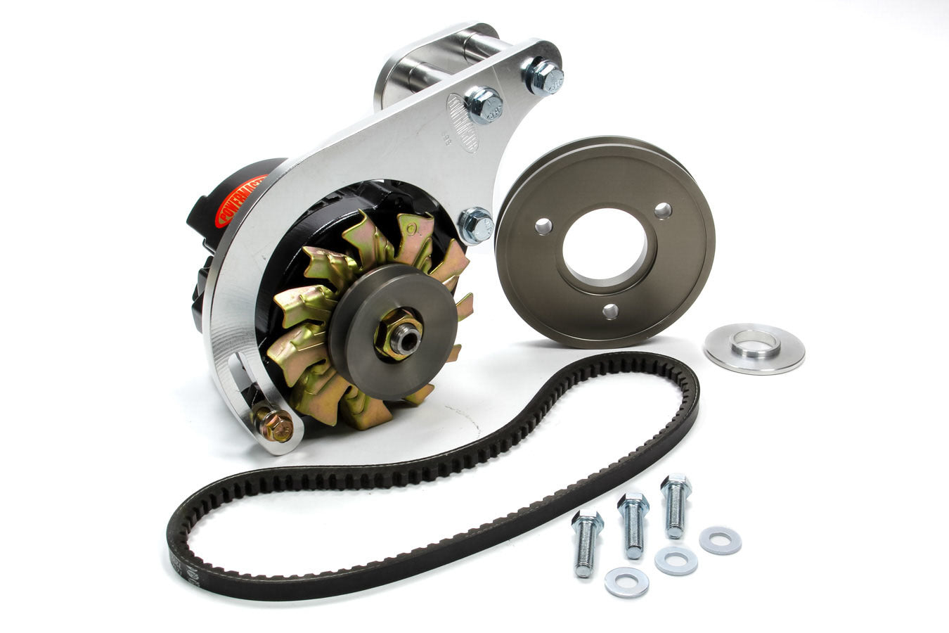 Powermaster SBC Low Mount ALt. Kit w/8062 MPN PWM8-898 For Chevy