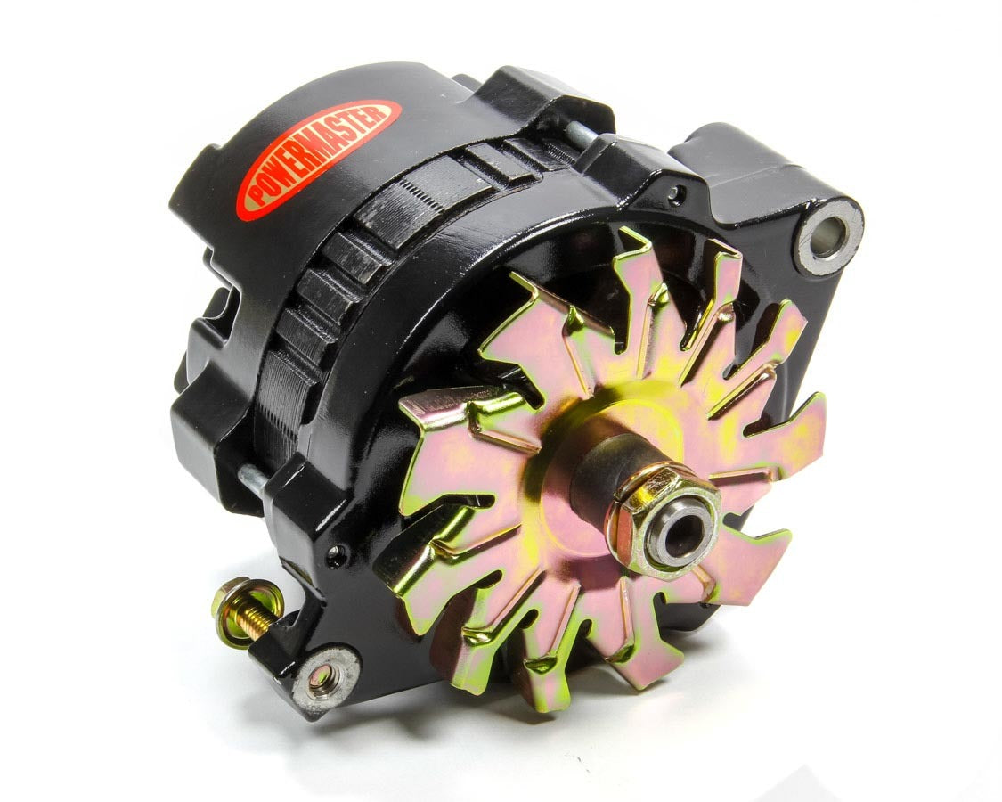 Powermaster Mini 100amp Race Alt. Black MPN PWM8068 For GM