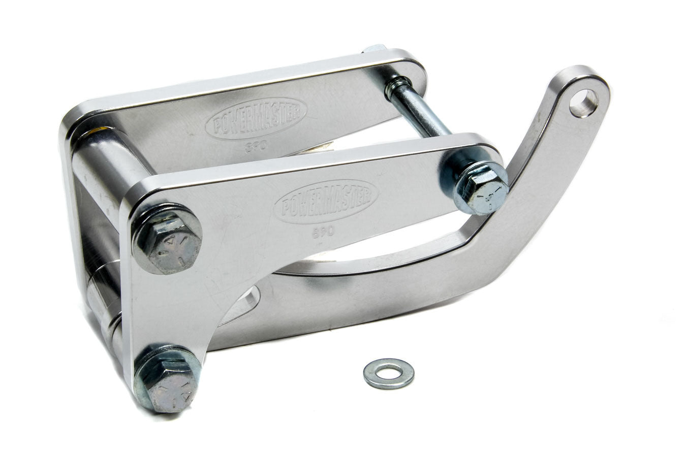 Powermaster Bracket - For Low Mount Alternator 8002/8003 MPN PWM890 For Chevy, GM