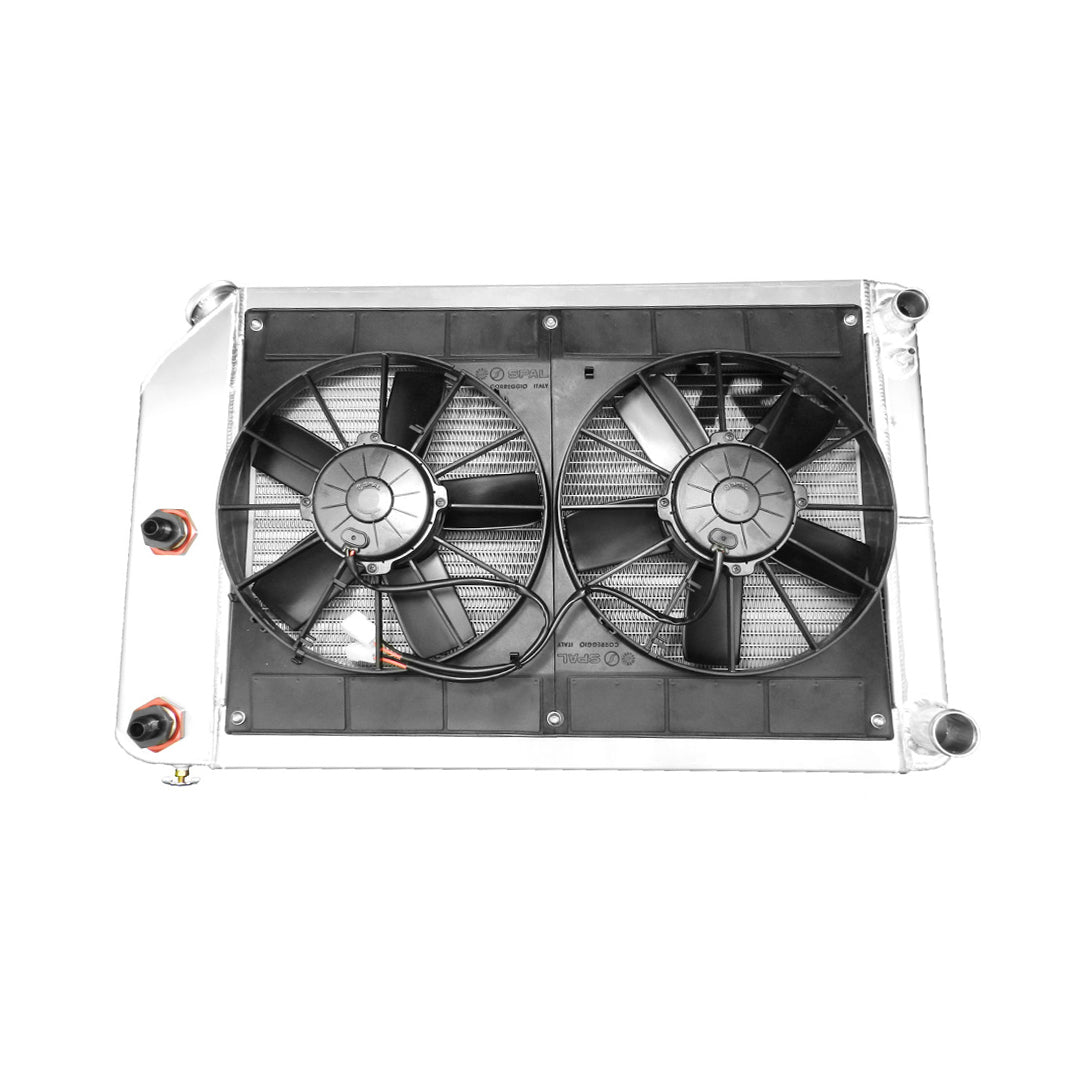 Pwr North America Radiator 67-69 Firebird Camaro LS Double Pass MPN PWR15-11013 For GM LS-Series, F-Body 1967-69