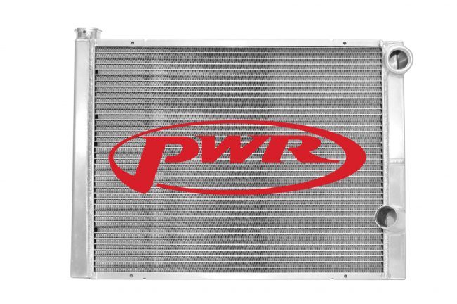 Pwr North America Radiator 19 x 28 Double Pass High Outlet Open MPN PWR902-28191