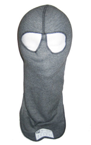 Pxp Racewear Head Sock Grey Dual Eyeport 2 Layer MPN PXP2422