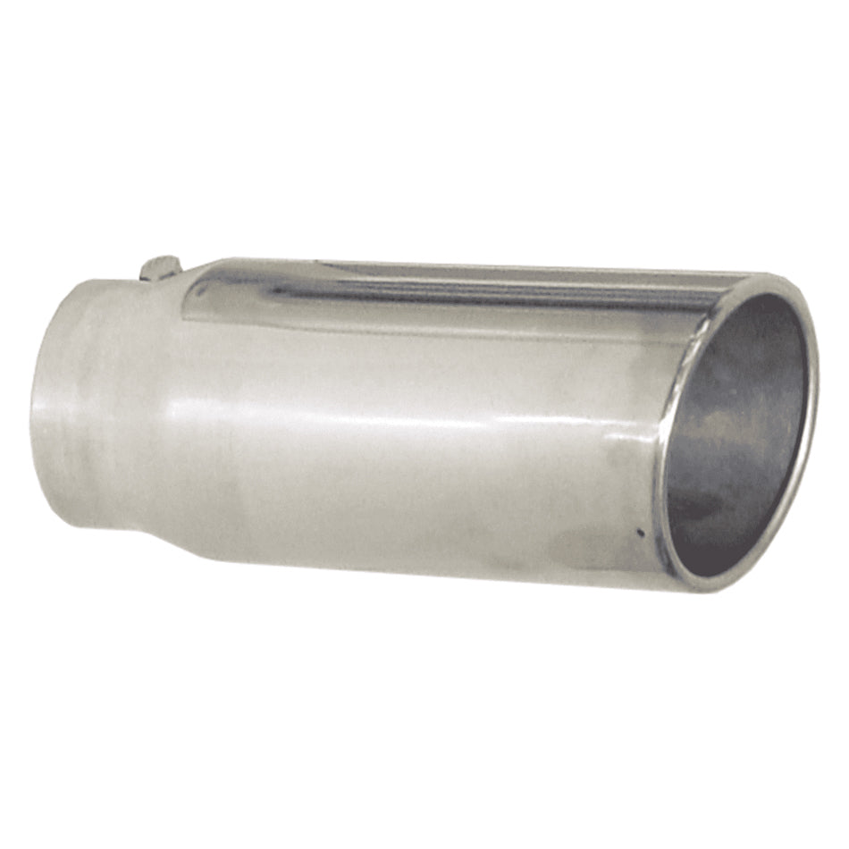 Pypes Performance Exhaust Exhaust Tip 4in x 5in 12in L Polished Bolt-on MPN PYPEVT405
