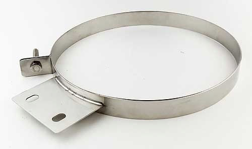 Pypes Performance Exhaust Stack Clamp 8in Stainless MPN PYPHSC008