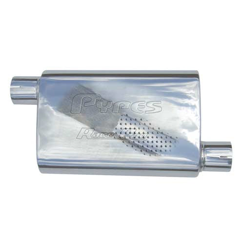 Pypes Performance Exhaust Race Muffler 2.5in Offset/Offset Each MPN PYPMVR10