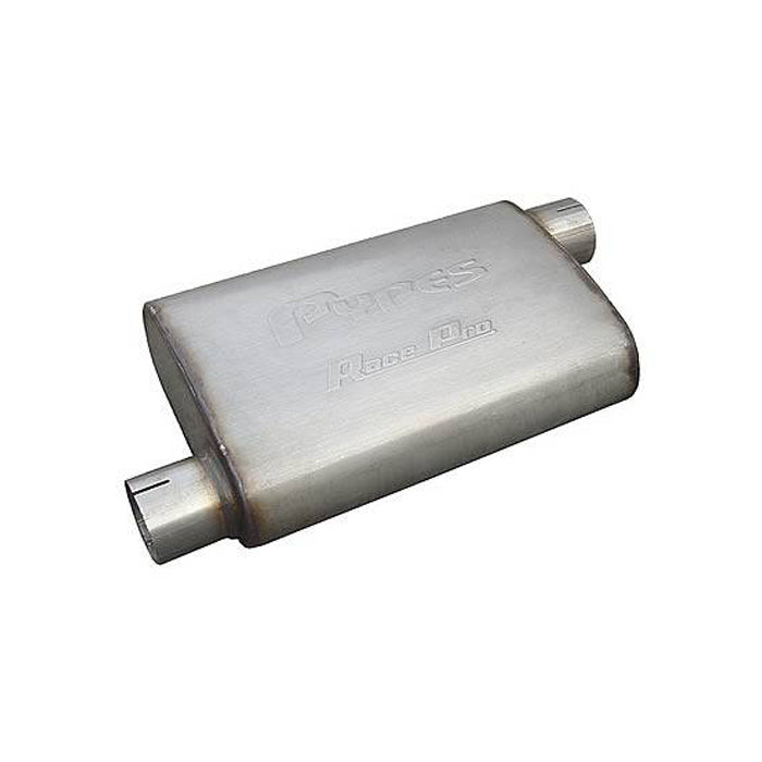 Pypes Performance Exhaust Race Muffler 3in Offset/Offset Each MPN PYPMVR16