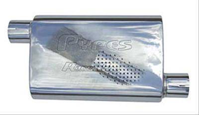 Pypes Performance Exhaust Stainless Muffler 3in Offset/Offset MPN PYPMVR16S