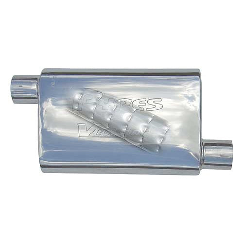 Pypes Performance Exhaust Violater Muffler 2.5in Offset/Offset Each MPN PYPMVV10