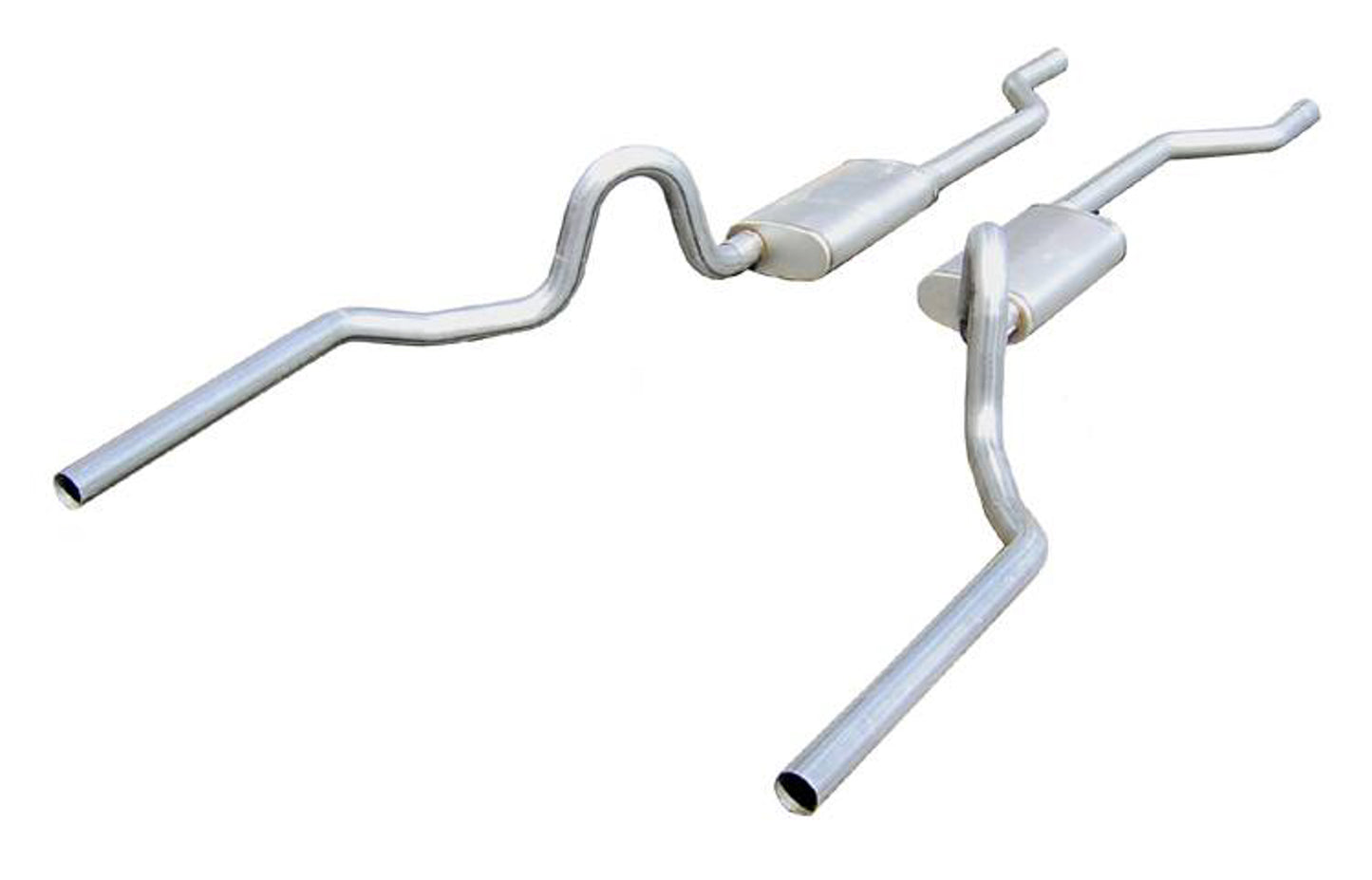PYPES PERFORMANCE EXHAUST 64-72 A-Body Crossmember Back Exhaust 2.5in -PYPSGA30T