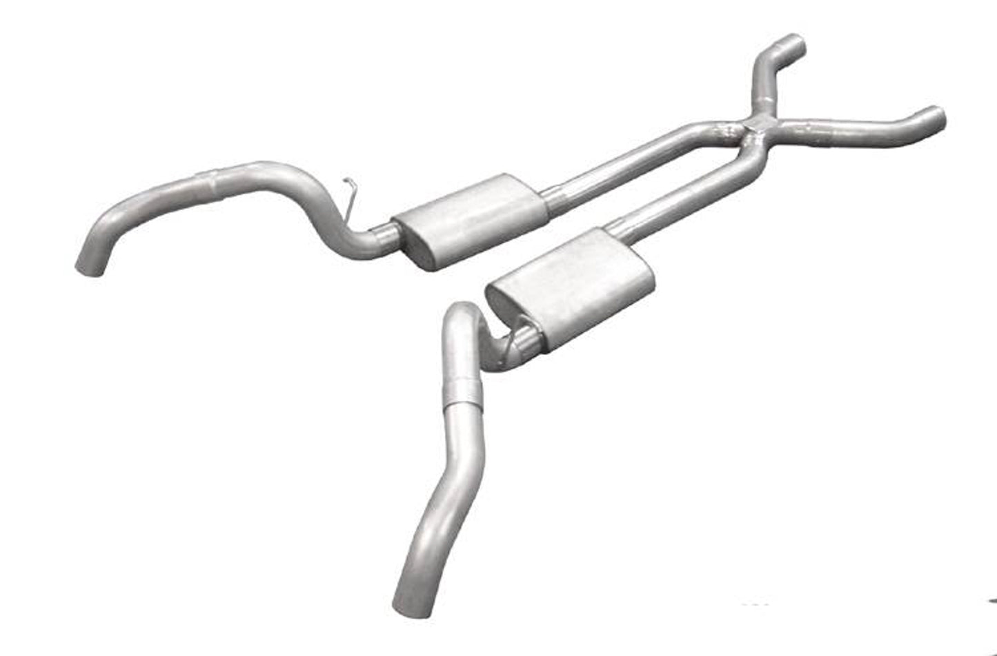 Pypes Performance Exhaust 67-69 GM F-Body Crossmem ber Back Exhaust 2.5in MPN PYPSGF60T For GM F-Body 1967-69