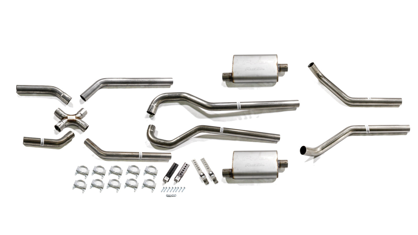 PYPES PERFORMANCE EXHAUST 67-81 GM P/U C10 Crossmember Back Exhaust -PYPSGT79S