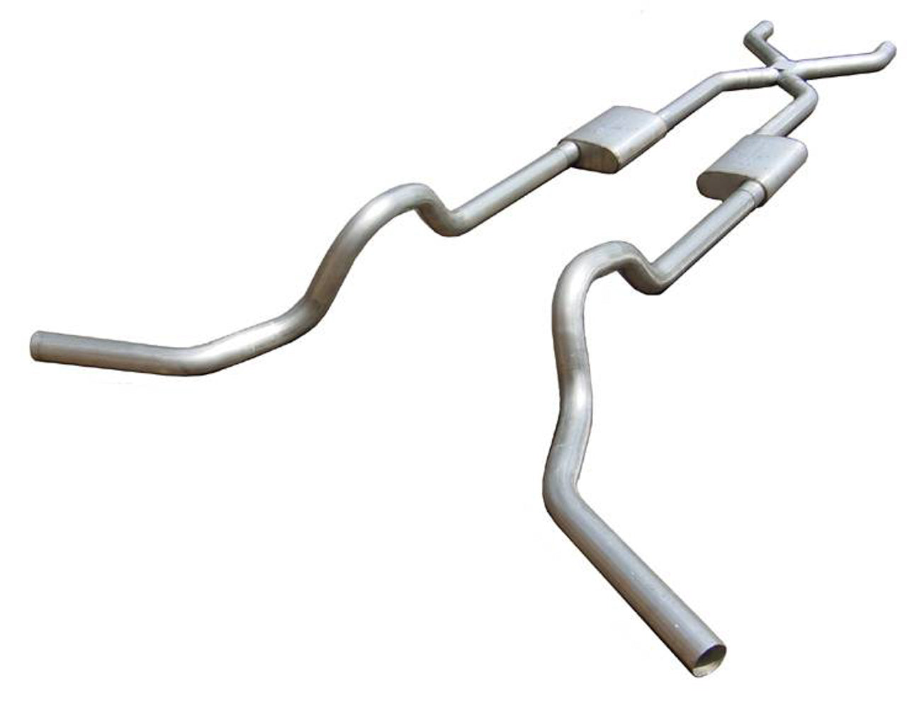 Pypes Performance Exhaust 67-74 GM Crossmember Back Exhaust 2.5in MPN PYPSGT79T For GM Fullsize Truck 1967-74
