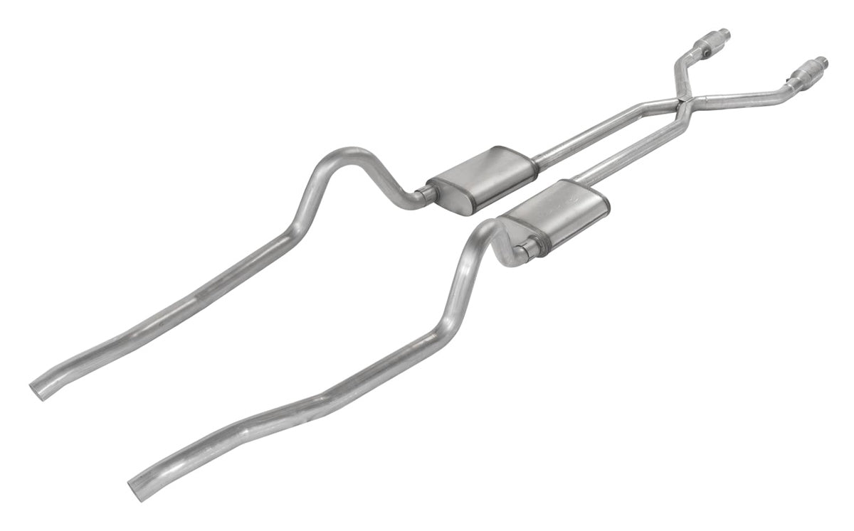 Pypes Performance Exhaust 75-76 Mopar A-Body 2.5in Crossmember Back Exhaust MPN PYPSMA910SE For Mopar A-Body 1975-76
