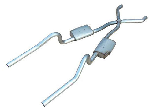 PYPES PERFORMANCE EXHAUST 70-74 Mopar E-Body 2.5in Header-Back Exhaust -PYPSME11S