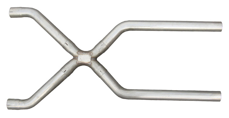 PYPES PERFORMANCE EXHAUST Universal 3.5in X-Pipe Stainless -PYPXVA14