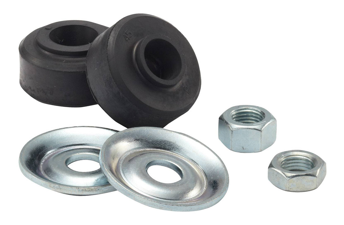 QA1 Shock Stud Bushing Kit w/Jam Nut QA1MK03