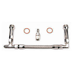 Quick Fuel Technology S/S Dual Feed Fuel Line - For SS Series Carbs MPN QFT34-6000SS