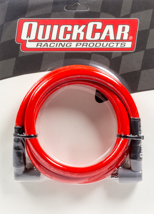 Quickcar Racing Products Coil Wire - Red 60in HEI/Socket MPN QRP40-605