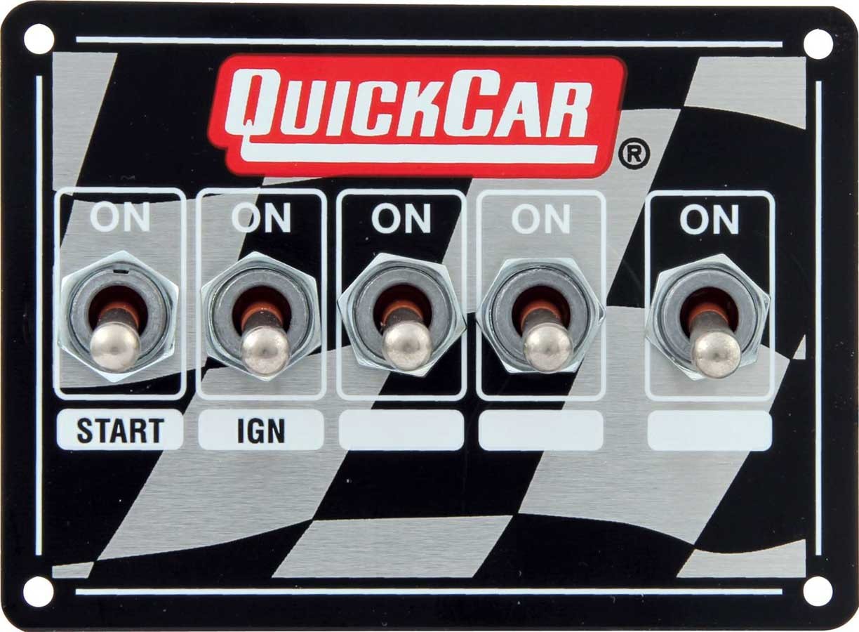 QUICKCAR RACING PRODUCTS Ignition Control Panel - Single Box Dual Trigger QRP50-1714